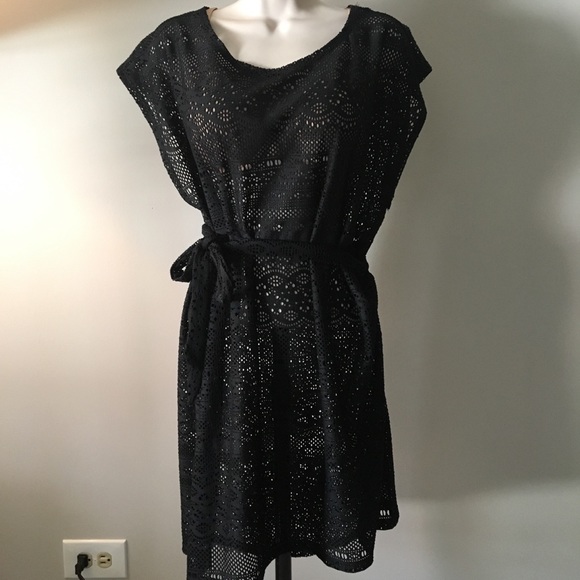 Merona Other - Black Lace Cover Up